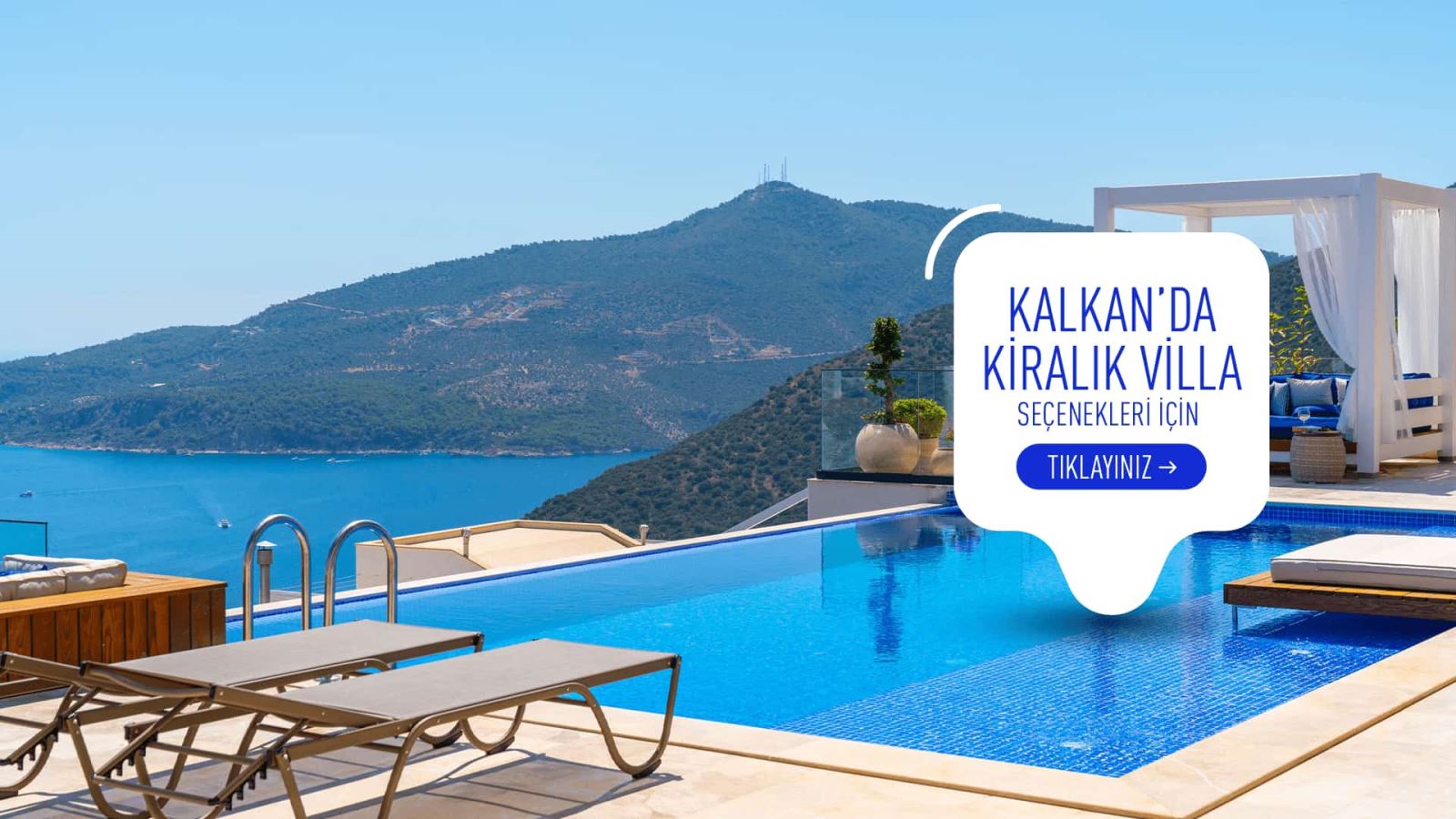 kalkan kiralık villa 